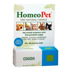 HomeoPet Cough Relief Homeopathic Supplement For All Pets 15 ml
