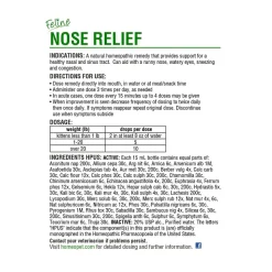 HomeoPet Feline Nose Relief Supplement for Cats 15 ml