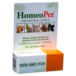 HomeoPet Skin & Itch Relief Supplement for All Pets 15 ml