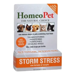 HomeoPet Storm Stress Relief Supplement for Dogs & Cats 15 ml