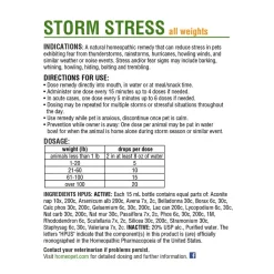 HomeoPet Storm Stress Relief Supplement for Dogs & Cats 15 ml
