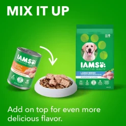 IAMS High Protein Large Breed Adult Dry Dog Food Real Chicken 30-lb