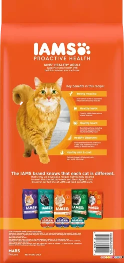 IAMS Proactive Health Adult Dry Cat Food Salmon 7-lb