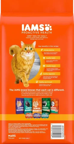 IAMS Proactive Health Adult Dry Cat Food Chicken 3.5-lb