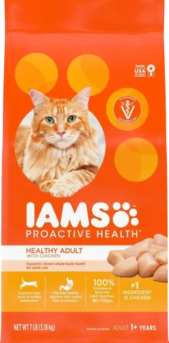 IAMS Proactive Health Adult Dry Cat Food Chicken 7-lb