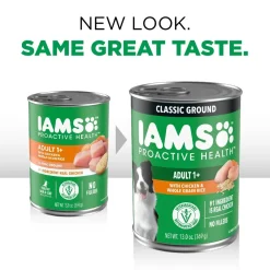 IAMS Proactive Health Adult Wet Dog Food Pate with Chicken & Rice 13.2-oz