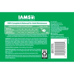 IAMS Proactive Health Adult Wet Dog Food Pate with Lamb & Rice 6 Count 13-oz