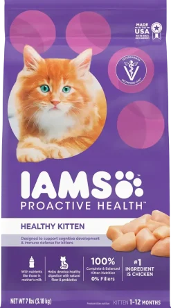 IAMS Proactive Health Kitten Dry Cat Food Chicken 7-lb