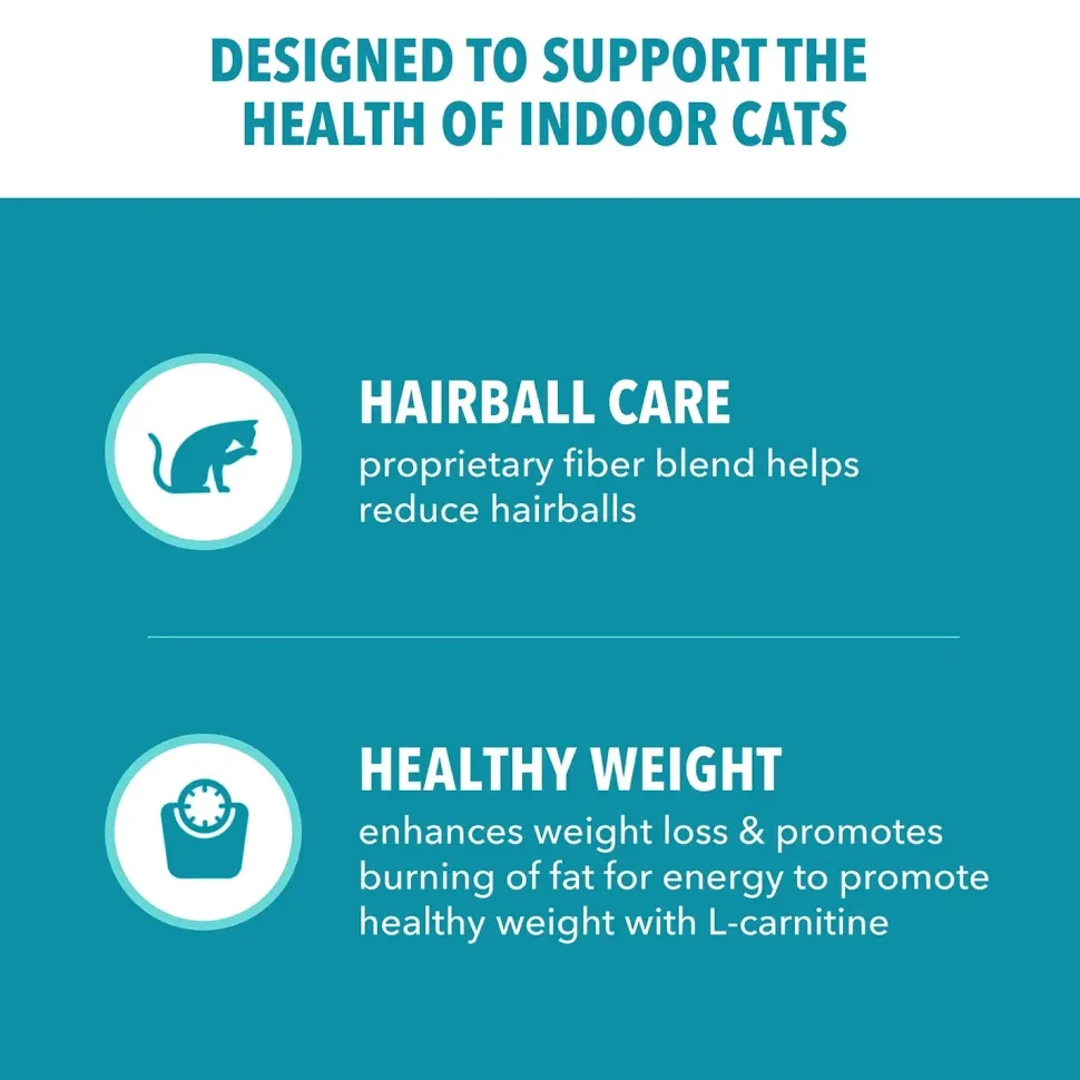 IAMS Proactive Health Weight Control & Hairball Care Indoor Adult Dry Cat Food Chicken & Turkey 7-lb