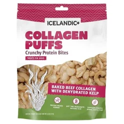 Icelandic+ Beef Collagen Puffs with Kelp Dog Treats 2.5-oz