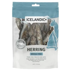 Icelandic+ Herring Whole Fish Cat Treats 1.5-oz