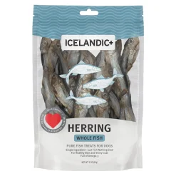 Icelandic+ Herring Whole Fish Dog Treats 3-oz