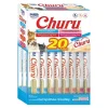 Inaba Churu Creamy Purée Tuna Seafood Variety Pack Lickable Cat Treats 0.5-oz Tubes 20 Count
