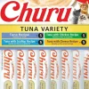 Inaba Churu Creamy Purée Tuna Variety Box Lickable Cat Treats 0.5-oz Tubes 20 Count