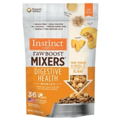 Instinct Raw Boost Mixers Digestive Health Freeze-Dried Cat Food Topper 5.5-oz