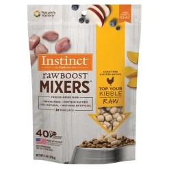 Instinct Raw Boost Mixers Freeze-Dried Cat Food Topper Chicken Recipe 6-oz