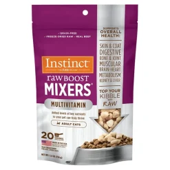 Instinct Raw Boost Mixers Multivitamin Freeze-Dried Adult Cat Food Topper 5.5-oz