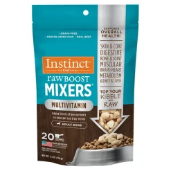 Instinct Raw Boost Mixers Multivitamin Freeze-Dried Adult Dog Food Topper 5.5-oz