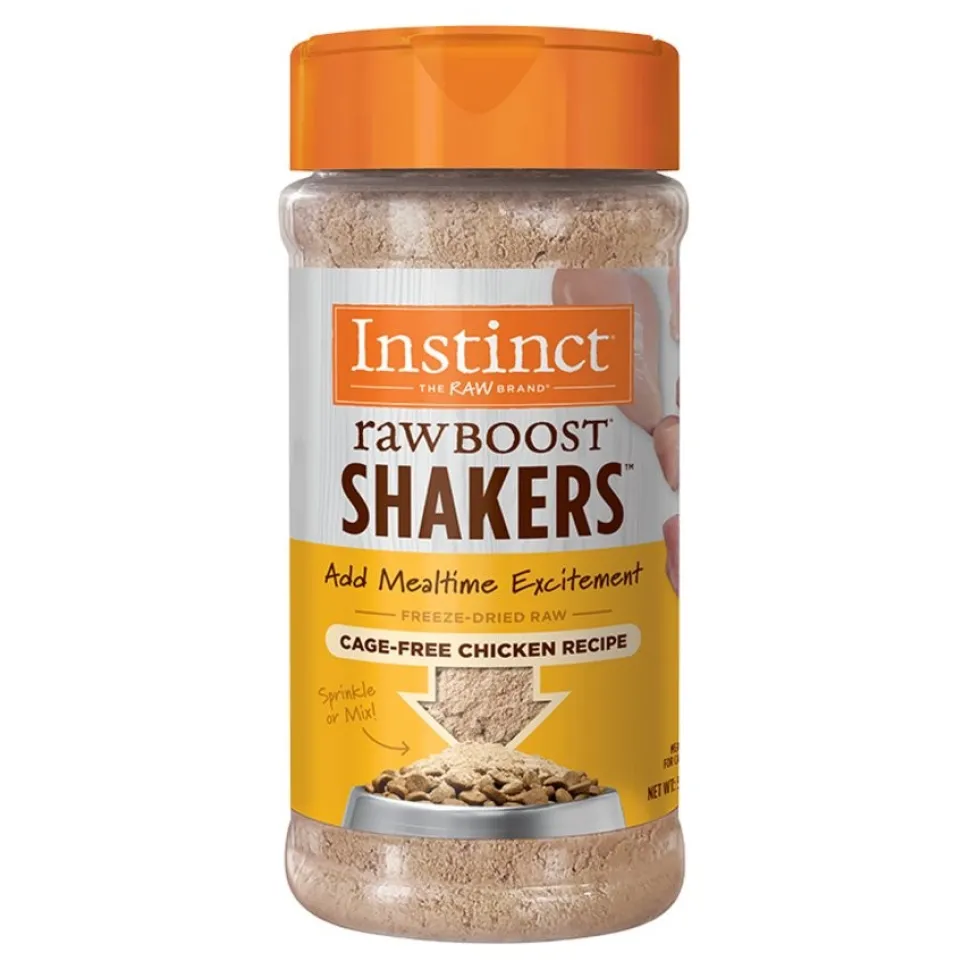 Instinct Raw Boost Shakers Freeze-Dried Cat Food Topper Chicken Recipe 5.5-oz