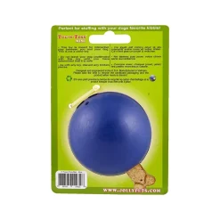 Jolly Pet Tug-n-Toss Mini Dog Toy Blue Small 3-in