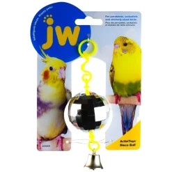 JW Pet ActiviToy Disco Ball Bird Toy Multicolor Small/Medium