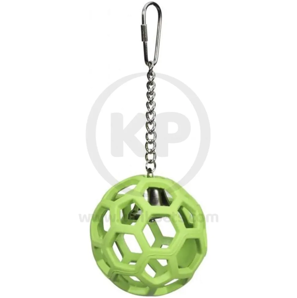 JW Pet ActiviToy Hol-ee Roller Bird Toy for Parrot Multicolor Large