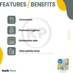 JW Pet Clean Cup Bird Feed & Water Cup Assorted Small 2-oz