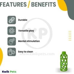 JW Pet Hol-ee Bottle Dog Toy Medium
