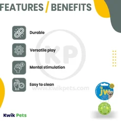 JW Pet Hol-ee Roller Dog Toy Assorted Small