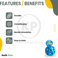 JW Pet Hol-ee Roller X Dog Toy One Size