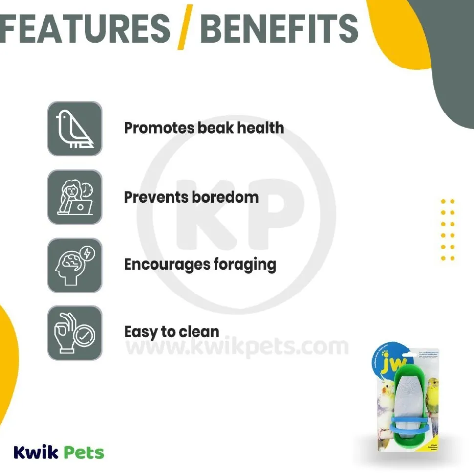 JW Pet Insight Cuttlebone Holder for Birds