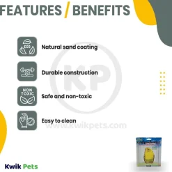JW Pet Insight Sand Perch Swing Bird Toy Small