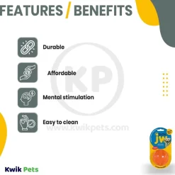 JW Pet PlayPlace Squeaky Ball Dog Toy Small