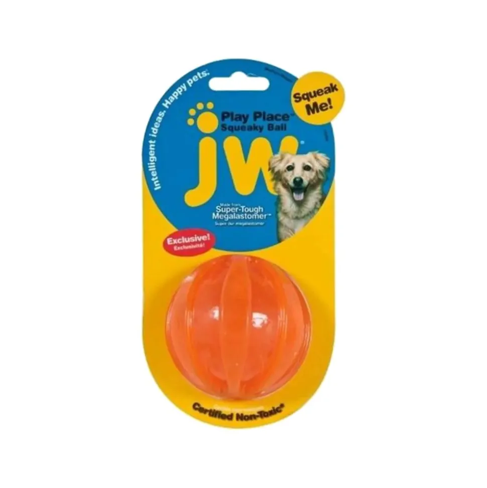 JW Pet PlayPlace Squeaky Ball Dog Toy Small