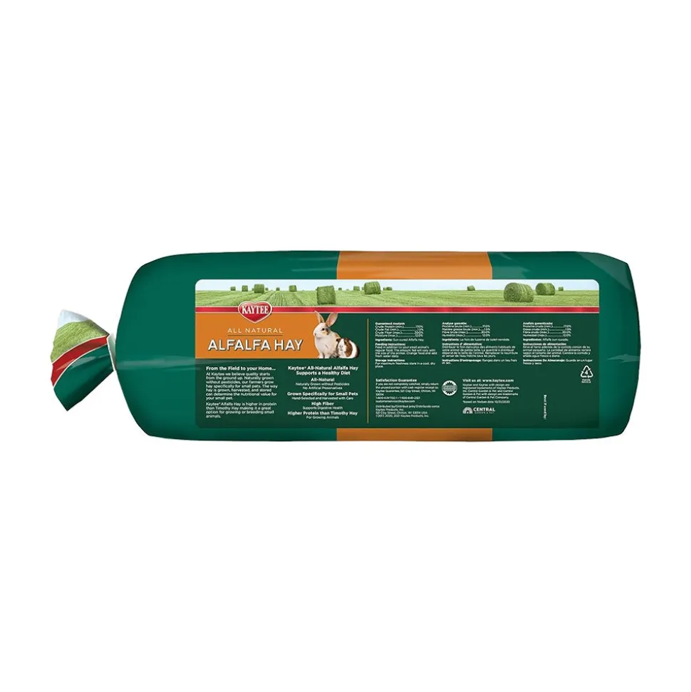 Kaytee Alfalfa Mini Bale Hay for Small Animals 24-oz
