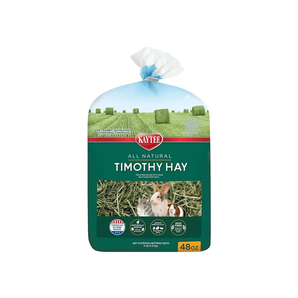 Kaytee All Natural Timothy Hay for Small Animals 48-oz
