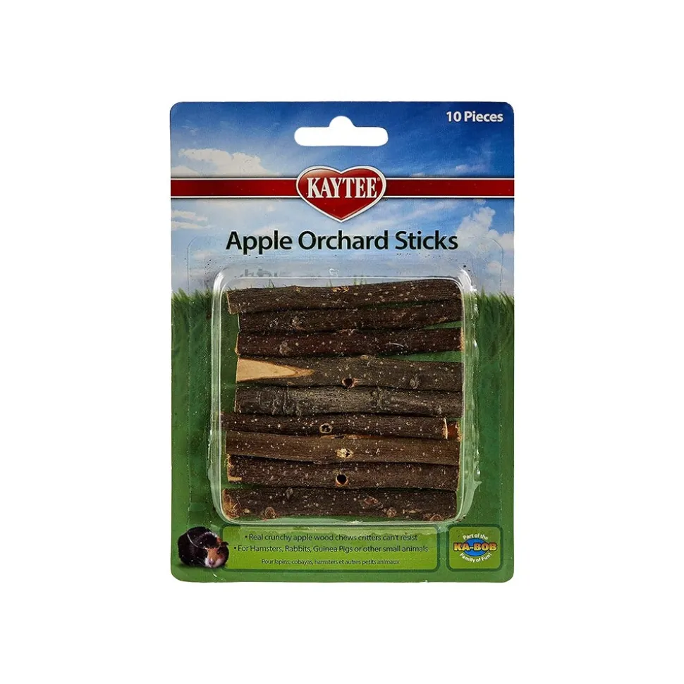 Kaytee Apple Orchard Sticks for Small Animals 10 Count