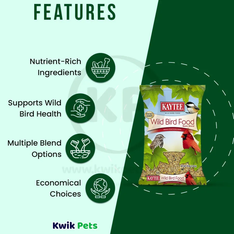 Kaytee Basic Blend Wild Bird Food 10-lb