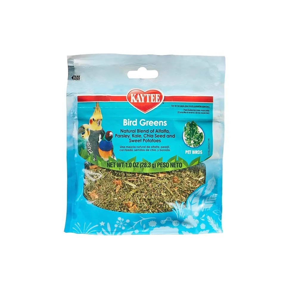 Kaytee Bird Greens Treat for All Pet Birds 1-oz