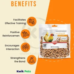 Kaytee Bonding Bites Bird Training Treats Peanut Butter 3-oz