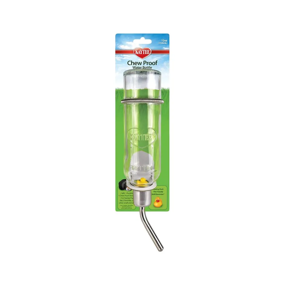 Kaytee Chew-Proof Water Bottle Clear 12-oz