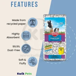 Kaytee Clean & Cozy Lavender Small Animal Bedding 24.6 Liters