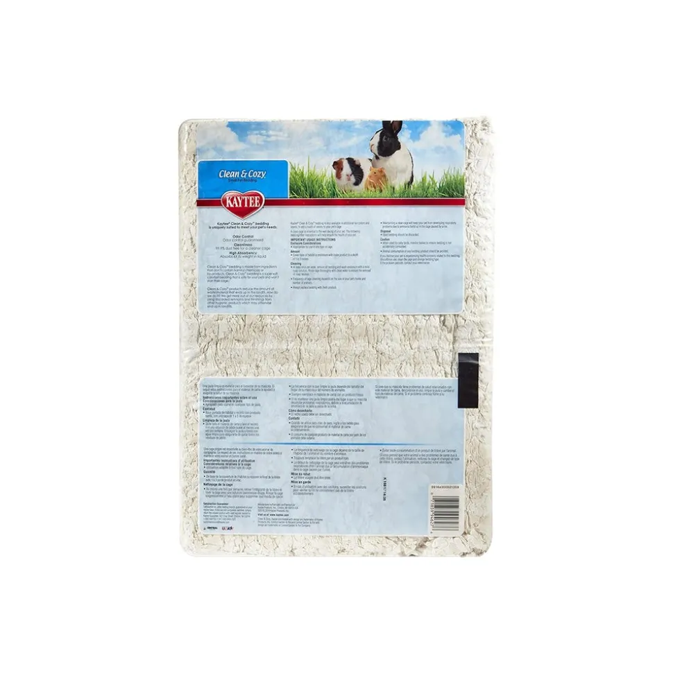 Kaytee Clean & Cozy White Paper Small Animal Bedding 49.2 Liters