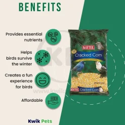 Kaytee Cracked Corn Wild Bird Food 4-lb