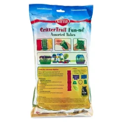 Kaytee CritterTrail Fun-nels Value Pack Assorted Tubes 16 Count