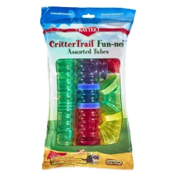 Kaytee CritterTrail Fun-nels Value Pack Assorted Tubes 16 Count