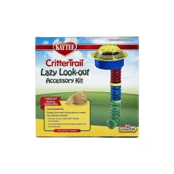 Kaytee CritterTrail Lazy Look-Out Accessory Kit for Hamsters, Gerbils & Mice 6 Count