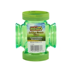 Kaytee CritterTrail 4-Way Cross Tube Connectable Accessory for Small Pets