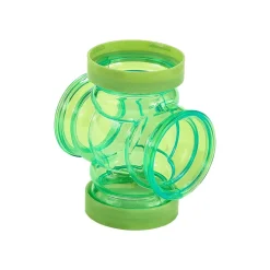 Kaytee CritterTrail 4-Way Cross Tube Connectable Accessory for Small Pets
