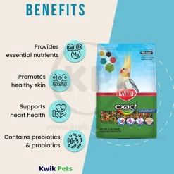 Kaytee Exact Rainbow Cockatiel Food 3-lb